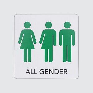 gC}[NV[XebJ[ I[WF_[1y10cm×10cmz  ֏ restroom allgender