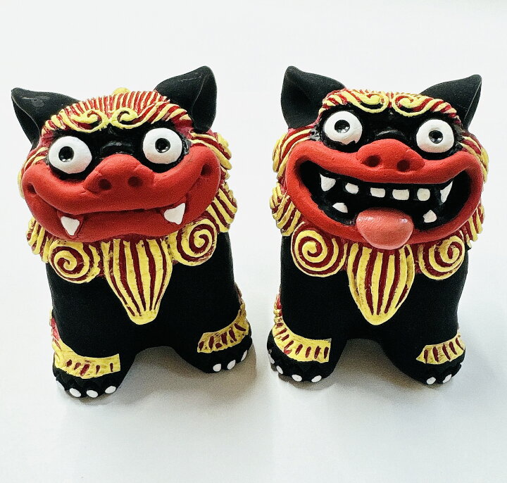 楽天市場】【シーサー・置物】黒獅子☆魔除け・シーサー・置物・玄関 