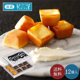 【公式】 東京 銀座 資生堂パーラー チーズケーキ 12個入 個包装 濃厚 チーズ 常温保存 お菓子 スイーツ 定番 母の日 ギフト 2026 誕生日 入学 入園 お祝い お返し お礼 御礼 内祝い 内祝 ご挨拶 帰省 手土産 東京土産 包装 のし リボン [ 送料無料 ]