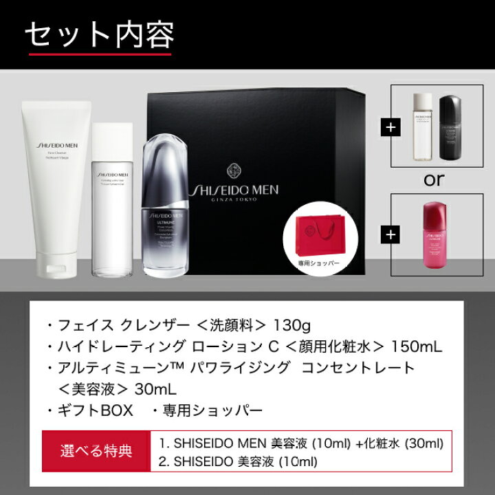 楽天市場】【SHISEIDO MEN公式】メンズスキンケア ギフトボックス 