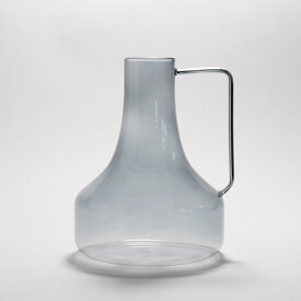 【公式】shesay ライトリーGLASSフラワーベース フラスコ 花瓶 おしゃれ 高さ21cm 高さ18.5cm ペールオレンジ ブルーグレー フラワーベース 花瓶 ガラス 色付き カラーガラス 吹付け インテリア 旧:SHISEI-Hornplease color_fv