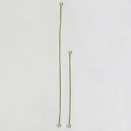 公式 shesay オーナメントが飾れる BRASSデコレートフック 2サイズ 30cm 50cm BRASS ブラス 真鍮 フック …