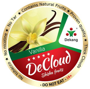 デクラウド Decloud バニラ vanilla シーシャ フレーバー 水タバコ フーカ Shisha flavor hookah