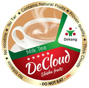 fNEh Decloud ~NeB[ Milk Tea V[V t[o[ ^oR t[J Shisha flavor hookah