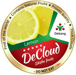 デクラウド Decloud レモン Lemon シーシャ フレーバー 水タバコ フーカ Shisha flavor hookah
