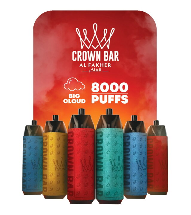 楽天市場】【送料無料】Al Fakher VAPE アルファーヘル ベイプ CROWN 