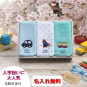 名前入りハンカチ ギフト 【18cmハンカチ3枚ギフトセット（No9）】 入学祝い 名前入り プレゼント 子ども 小学生 入学…