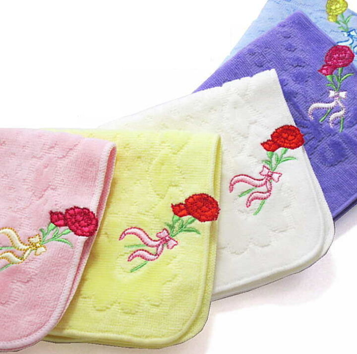 楽天市場 名前入りタオルハンカチ 香るタオルハンカチ カーネーション カーネーション ハンカチ 母の日 プレゼント 刺繍 サービス 女性プレゼント 実用的 タオル ハンカチ プレゼント 女性のプレゼント 母 義理母 姑 花以外 誕生日プレゼント 母親 60代 プレゼント用