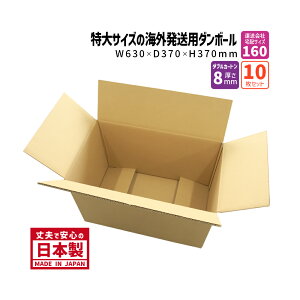 _{[ 160TCY CO_{[ 10Zbg 630mm×370mm×370mm COpP[X W d̂̂ _uJ[g 8mm 肵Ă v ۑ i{[ 