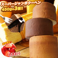 Z 5種から選べる スーパージャンボクーヘン3個セット 超ド級スーパージャンボクーヘン3個（450g×3） 202…