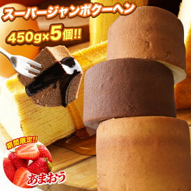 5種から選べる スーパージャンボクーヘン5個 1個450gの超ド級バームクーヘン5個 2026 食品 バームクーヘン 訳あり スイーツ 送料無料 在庫処分 人気 非常食 C 202602b