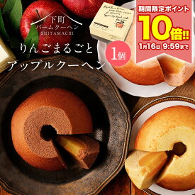 P ＼ポイント10倍★ 1/16 9:59まで／ アップルクーヘン1個 お菓子 プレゼント ギフト 手土産 お礼 スイーツ バームクーヘン おしゃれ かわいい 内祝い お祝い 子供 セット フルーツ TKセール2025 CTセール