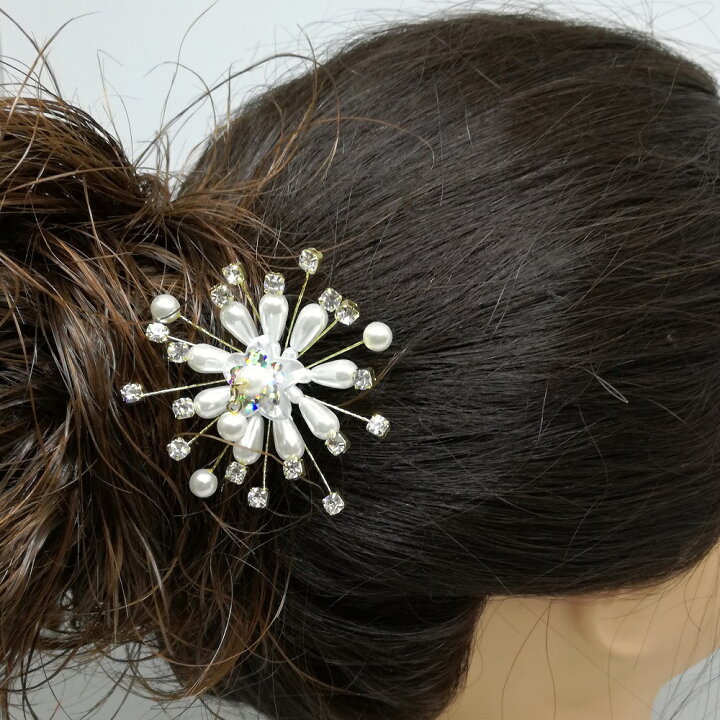 信頼 パールピン Uピン ヘアピン へアドレス 16pc 結婚式 洋装 abamedyc.com