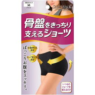 ピップ株式会社 スリムウォーク 骨盤をきっちり支えるショーツ ブラック Mサイズ 4902522665650 -ku