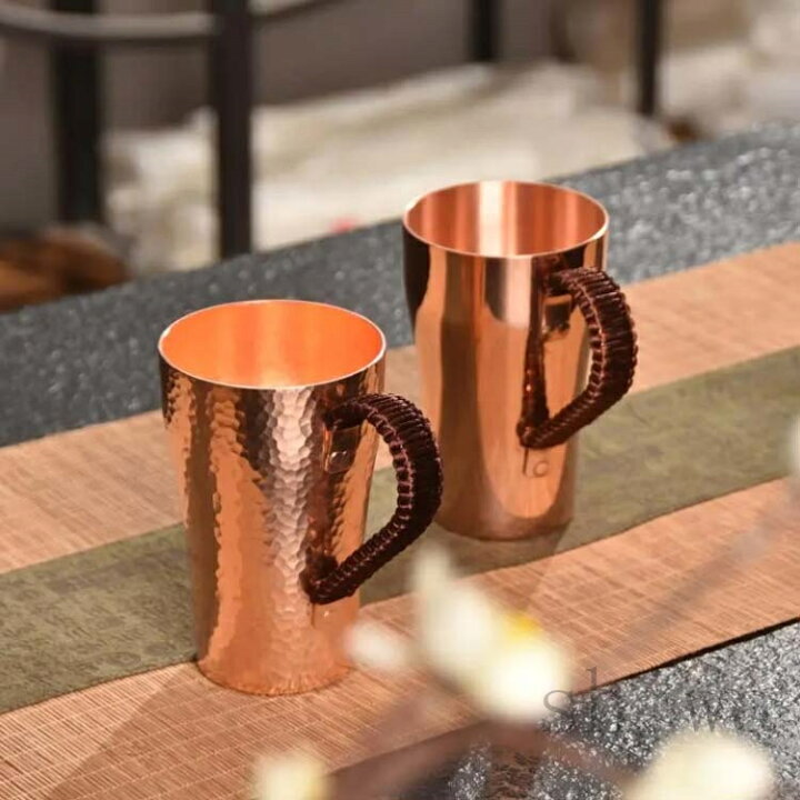 楽天市場】銅製 マグカップ ビールマグ コップ 純粋な銅のマグカップ 