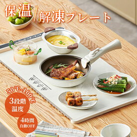 保温プレート シリコン 食品保温プレート 電気保温プレート カップウォーマー ぬくまるトレイ 解凍プレート 発酵メーカー ランチョンマット 食事マット 60~100℃ 温めトレイ 急速解凍 家庭用 加熱マート 食品保温機 日本語説明書PDF