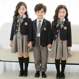 【送料無料】セーラー ニットベスト 学生服 フォーマル 上下セット 制服 女の子 男の子 キッズ スーツ 入学式 子供 卒業式