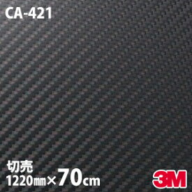 【W1220mm×70cm】 ダイノックシート 3M ダイノックフィルム CA-421 カーボンシート カーボンフィルム Carbon 黒 3M 車 バイク 壁紙 DIY スリーエム 送料無料 CA-421