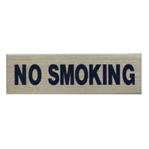 �X�e�����X�v���[�g ST-A 015 �S���e�[�v�t W100mm×H30mm HCP�^�։��^NO�@SMOKING�^�T�C���v���[�g�^�}���V�����^�A�p�[�g�^�z�e���^�Q�X�g�n�E�X