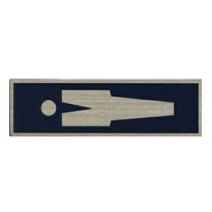 ステンレスプレート ST-A 017 粘着テープ付 W100mm×H30mm HCP/トイレマーク/男子/サインプレート/マンション/アパート/ホテル/ゲストハウス