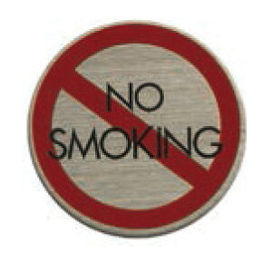 �X�e�����X�v���[�g ST-R 006 �S���e�[�v�t ���a40mm HCP�^�։��^NO�@SMOKING�^�T�C���v���[�g�^�}���V�����^�A�p�[�g�^�z�e���^�Q�X�g�n�E�X