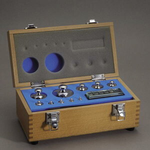 新光電子 ViBRA 円筒分銅用 木製組分銅ケース(組分銅木製ケース SS:WC-SS)参考収納数:200g〜1mg(17〜23個)