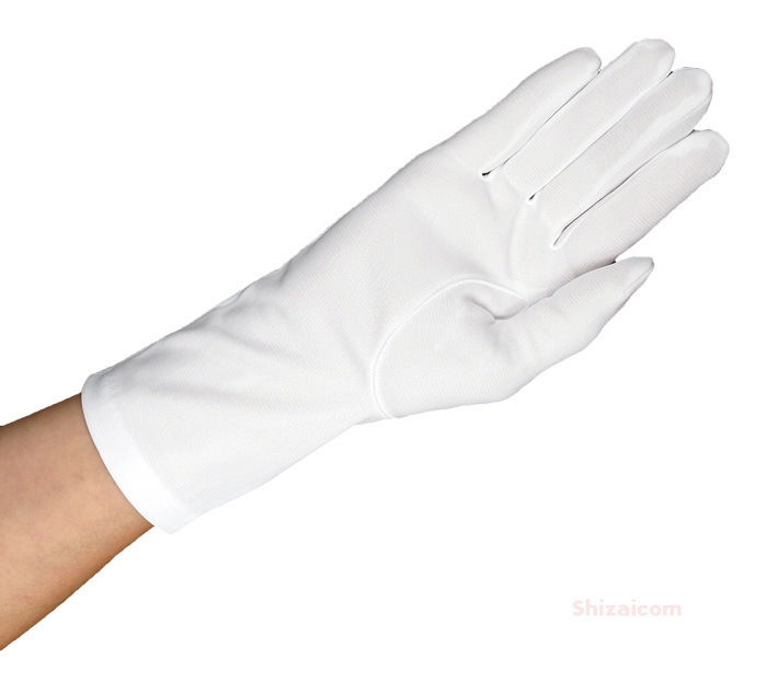 楽天市場】しなやかなナイロンを使用したキャディー業務用白手袋です 