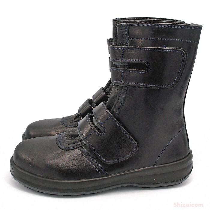 シモン安全靴 8538黒 【23.5〜28.0cm】　強くて軽い、一歩上を行くユーザーのための高級安全靴です。　JIS規格品　安全靴　作業靴　 安全ブーツ セーフティーシューズ rev | シザイコム　楽天市場店
