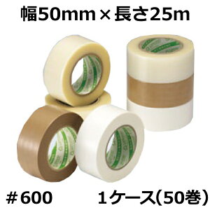fJ J j[NXe[v No.600  50mm×25m×0.161mmi50jyP[Xz(MS)@l聄