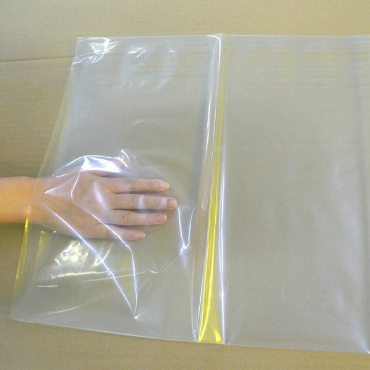 楽天市場】【当店製造品】再生透明ポリ袋 厚手タイプ 0.1mm×650mm 