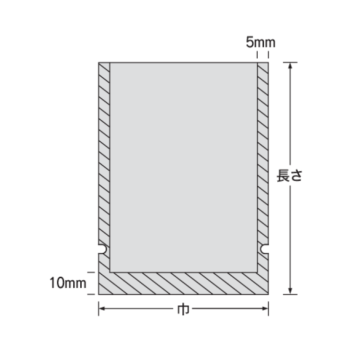 楽天市場】福助工業 ナイロンポリ Eタイプ No.16 (210mm×330mm) (1500 