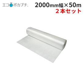 エコポカプチ d37L (標準タイプ) 2000mm幅×50m巻 2本セット(F104629)