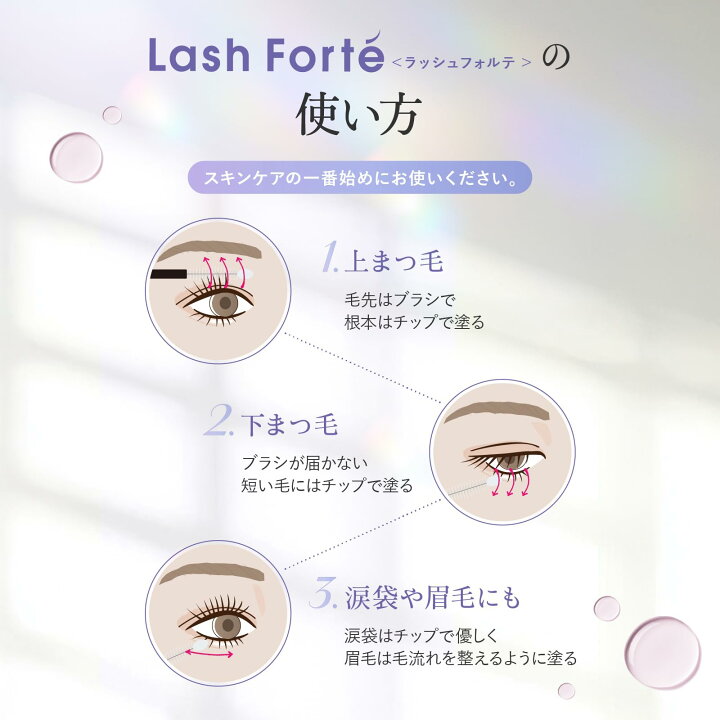 楽天市場】【公式】 ラッシュフォルテ Lash Forté まつ毛美容液 日本初 
