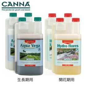 液体肥料 CANNA AQUA キャナアクア 1Lセット Hydroponic Nutrients