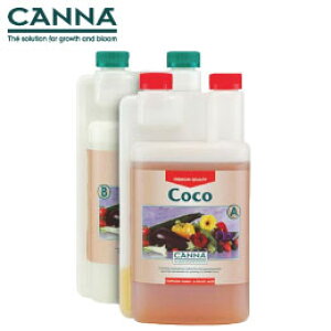�t�̔엿 �R�R�|�n��p�̉t�̔엿 Canna Coco A/B 1L �L���i�E�R�R Hydroponic Nutrients