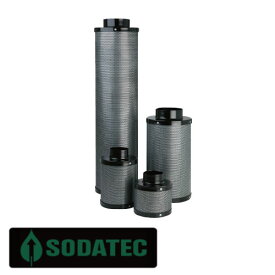 植物育成用 SODATECK 空気清浄換気エアーフィルター Φ100mm×200mm