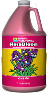 k͔|̉t̔엿 GH t[u[ Flora Bloom 3.78L Hydroponic Nutrients General Hydroponics