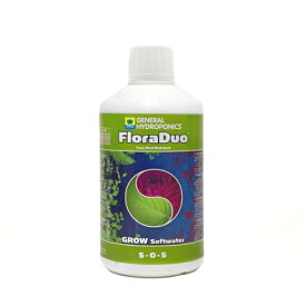 液体肥料 GHE FloraDuo Grow 500ml　Hydroponic Nutrients　GHEフローラデュオ