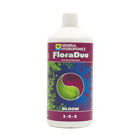 液体肥料 GHE FloraDuo Bloom 1L Hydroponic Nutrients　GHEフローラデュオ