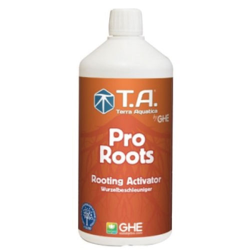 Terra Aquatica/GHE Pro Roots プロルーツは、細根の成長、根の発達、根冠の硬化を劇的に増加させます。 Terra Aquatica/GHE Pro Roots 1L 超高濃度100％オーガニック発根促進剤