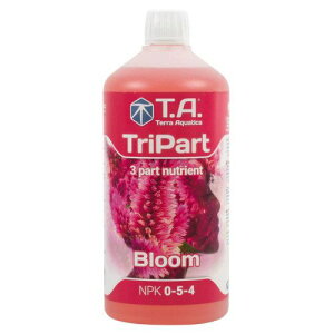 Terra Aquatica/GHE�@TriPart Bloom 1L �e���A�N�A�e�B�J�@�g���p�[�g(���t���[���V���[�Y�j Hydroponic Nutrients