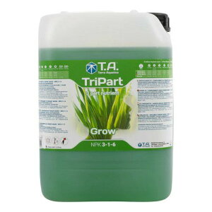 Terra Aquatica/GHE�@TriPart Grow 10L �e���A�N�A�e�B�J�@�g���p�[�g(���t���[���V���[�Y�j Hydroponic Nutrients
