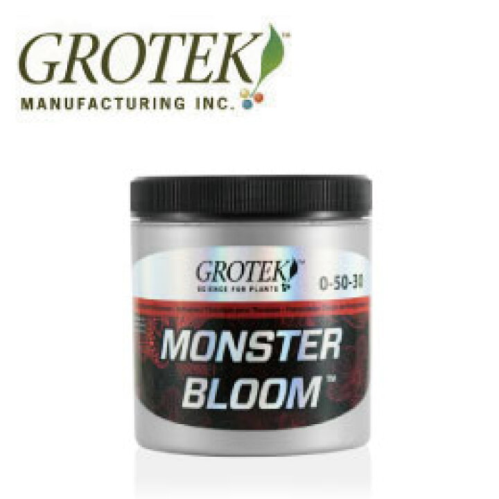 楽天市場】Grotek Monster Bloom 500g （モンスターブルーム） : 自然 