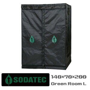 OE{bNX SODATEC GREEN ROOM L(140x70x200cm) rj[nEX A琬ledCg GROW TENTyS1Nۏ؁z͔| A琬Cg led