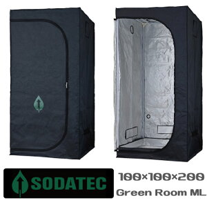 k͔| OE{bNXuSODATECK GREEN ROOM ML(100x100x200cm)vk͔| LbgA琬Cg LEDݒu\yS1Nۏ؁z GROW TENT A琬Cg led