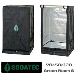 A琬ledCg OE{bNX SODATEC GREEN ROOM S(70x50x120cm) GROW TENTyS1Nۏ؁z[rj[nEX]\_ebN O[[ A琬Cg led