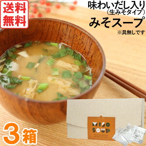miso soup(みそスープ)味わいだし入り生みそタイプ(15g×20包入)【3箱セット】【ペプチドリップ】【送料無料】
