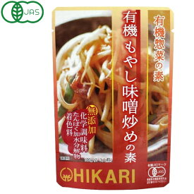 光食品 有機もやし味噌炒めの素（100g）【ヒカリ】