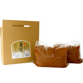 オーサワの国産立科麦みそ（箱入り）（3kg（1.0kg×3））【大容量商品】【オーサワジャパン】