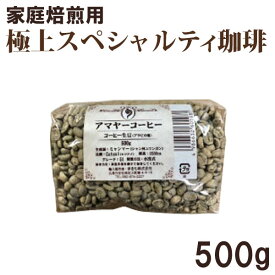 家庭焙煎用コーヒー生豆 アマヤーコーヒー（500g）【まるも】